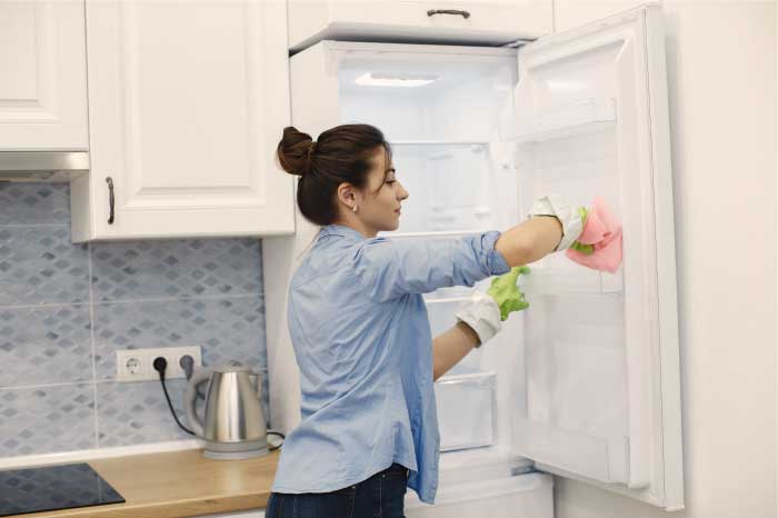 Como limpiar por dentro un frigorífico, nevera o congelador 3