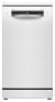 Bosch SPS4HMW49E | Lavavajilla de 45 cm, E, Blanco