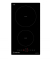 MEIRELES MI 1302| Placa de inducción de 29 cm, 2 zonas, Negro