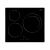 Cata IB6303BK | Placa de inducción de 60 cm, 3 zonas, Negro
